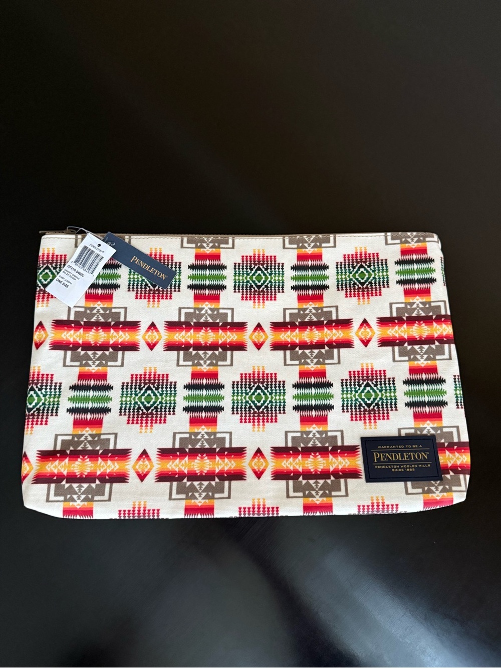 Pendleton Chief Joseph Canvas Big Zip Pouch